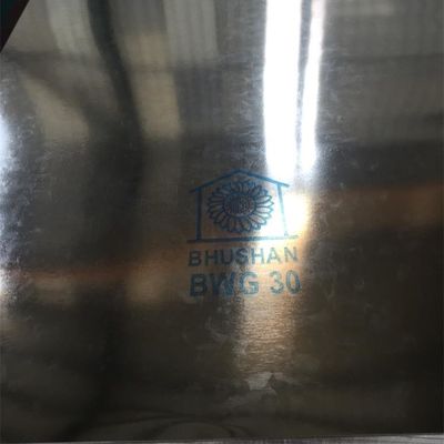 Structural Applications Full Hard Sheet Low Carbon Good Hot Dipped Galvanized Steel with Regular and Big Spangle Surface