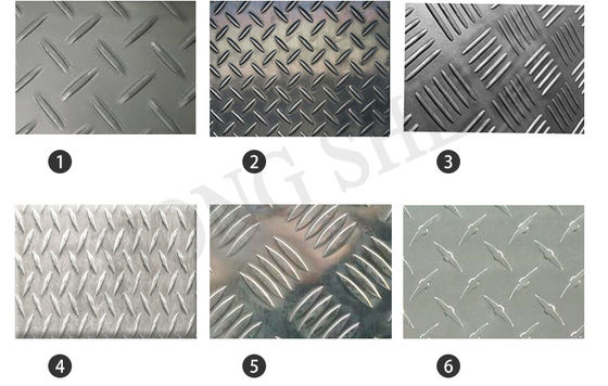 ASTM 600MM 800MM Width A36 Grade Plate Checkered Galvanized Steel Plate for Ship Plate