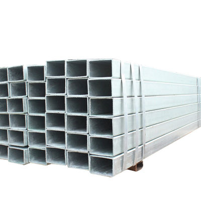 Structure Pipe 150*150*1.2mm Gi Square Pipe Galvanized Square and Rectangular Steel Pipe with Decoiling Processing Service