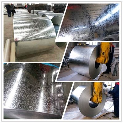 Technique Cold Rolled Based Monthly Sales of 10 000 Tons 40g Zinc 0.45*914mm Regular Spangle GI Galvanized Steel Coil