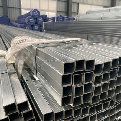 Ms Rectangular Hollow Gi Pipe Galvanized Square Steel Pipe Tube with EN Standard and Plastic Pipe Cap End Protector