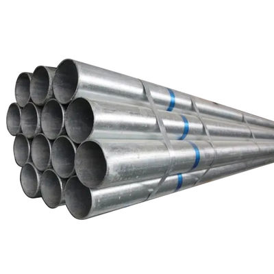 Galvanized Round Pipe for Greenhouse Construction Materials 25mm Diameter and 0.6mm Thickness Carbon Steel Grade