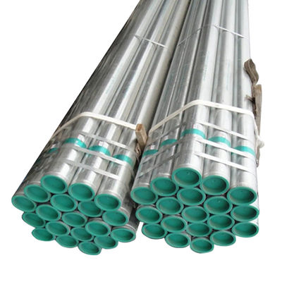 Galvanized Round Pipe for Greenhouse Construction Materials 25mm Diameter and 0.6mm Thickness Carbon Steel Grade