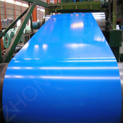Full Hard Zinc Coating PPGI Galvanized Steel Aluzinc Galvalume Color Coated Steel Coil for Customer's Requirement Length
