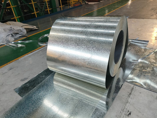 Cold Rolled Based Steel Sale DX51D JIS ASTM A653 SS340 Hot Dipped Galvanized Coil with Regular Big Spangle