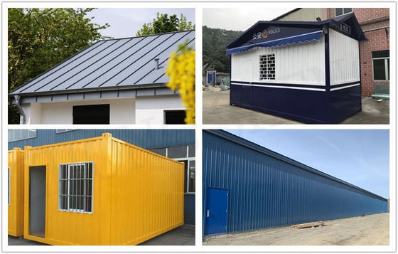 Metal Roofing Plate PPGI Galvanized Corrugated Roofing Steel Sheet in White RAL Color with API Certificate