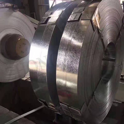 Q235B Structural Grade Galvanized Cold Rolled Steel Strip 0.2MM 0.4MM Thickness Z12 Strip Sheet Steel for Structural