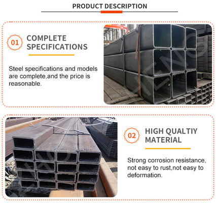 20x20 40x40 Square Tube Gas Pipe with Prime and Perfect Processing Performance using ERW Technique