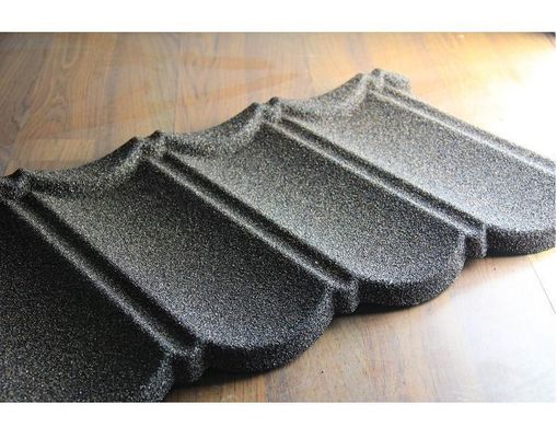 Raw Material PVC ASA Coating Color Stone Chip Coated Metro Rooftile Roofing Sheet with and Colorful Design