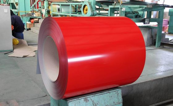914mm PPGI RAL 9003 RAL 5052 Color Coated Galvanized Steel Coil with Prime and Length as Your Request
