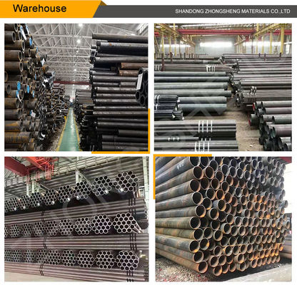 Q235 Q345 ASTM A106 14 Inch 15MM 25MM Thickness Carbon Steel Pipe with Galvanized Yes Skin Pass and Grade