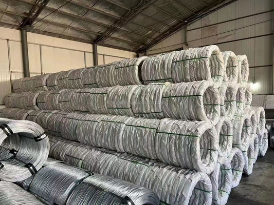 Customized Processing Service Galvanized Iron Wire Q195/Q235/SAE1006-1008 3.8mm 3.2mm Diameter Welding