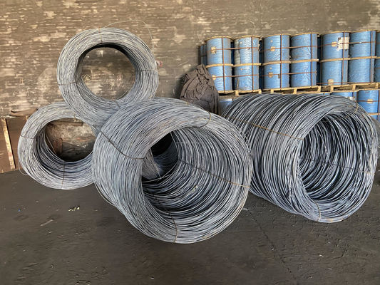 Customized Processing Service Galvanized Iron Wire Q195/Q235/SAE1006-1008 3.8mm 3.2mm Diameter Welding