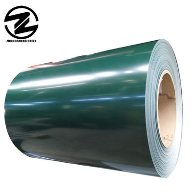 Tolerance ±1% Non-chromate Passivated RAL 3019 RAL 3020 PPGI Color Coated Prepainted Galvanized Steel Coil RAL Color 0.12