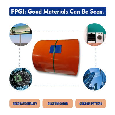Standard Package ESBS Essar Riffled PPGI Texture Stew RAL5015 Coil PPGI Roll Coils RAL Marble in South Africa for Container