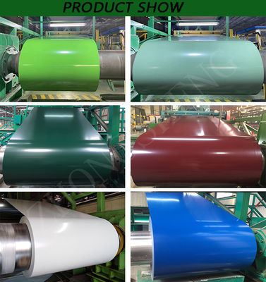 914mm PPGI Coil with 5mm Thickness ASTM/AISI/SGCC/CGCC/TDC51DZM/TDC52DTS350GD/TS550GD/DX51D Z Q195-q345 PPGL Coil Roll