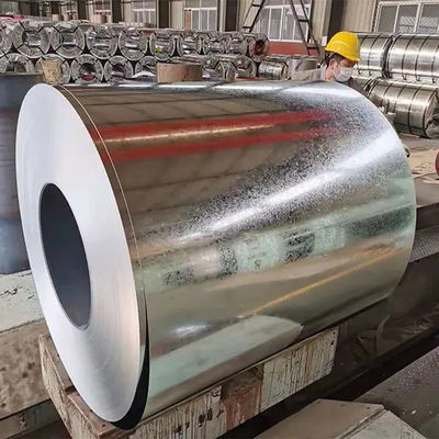 Hardness Full Hard galvanized Color steel coil with Detectable Spangless and Color Zinc Coated Coil/SGCC/DX51D