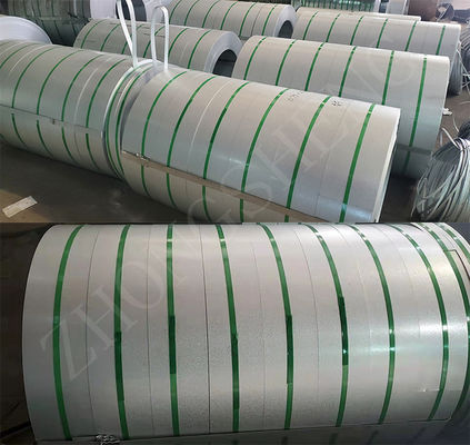 55% Aluminium Content 24 Gauge G90 Hot DIP Galvalume Steel Coils Az150 Zero Spangle Galvalume Steel Coil 0.12-2.0 Thickness
