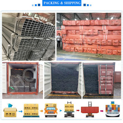 30*25-100*30 Size Guaranteed 3mm Thickness and 275g Weight Hot Dipped GI Pipe Galvanized Rectangular Tube for Alloy
