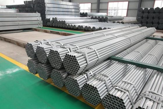 ERW Technique Galvanized Steel Pipe 80mm Diameter 10 Feet Long for Balcony Railing