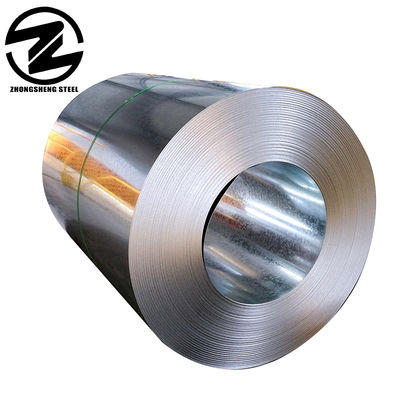 SECC Electro Galvanized Rolls 0.35mm Galvanized Steel Coil Welding Processing Service JIS G3302 Standard Customized Size