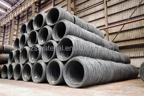 SAE1006 SAE1008 SAE1010 carbon Gi Wire hot dip/electro galvanized iron wire 8mm 6mm 10mm 2tons per coil with Zinc Coating