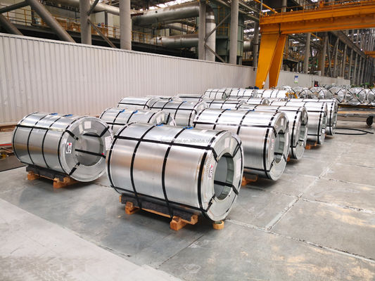 DX51D Hot Dipped Galvanized Steel Coil Z275 with Punching Processing Service from Direct Supply and Oiled or Non-oiled
