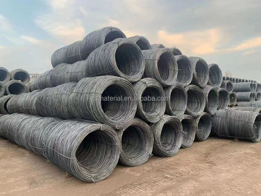 ASTM Standard Q195 MS low carbon steel wire rod for nail making 5.5mm 6.5mm 8mm wire Q195/Q235/SAE1006-1008 Customized MS