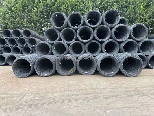 ASTM Standard Q195 MS low carbon steel wire rod for nail making 5.5mm 6.5mm 8mm wire Q195/Q235/SAE1006-1008 Customized MS