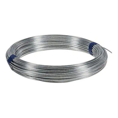 0.6 6.0mm Diameter Galvanized Steel Binding Wire Prevent Rusting and Shiny Silver Color for Preventing Rusting