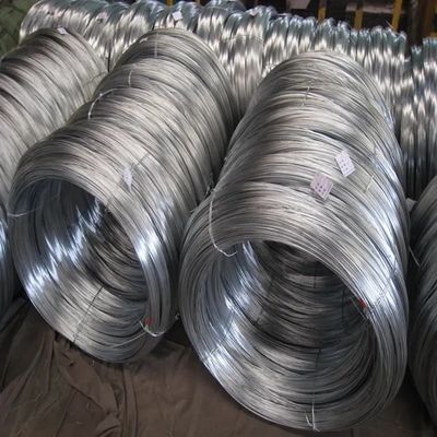 0.6 6.0mm Diameter Galvanized Steel Binding Wire Prevent Rusting and Shiny Silver Color for Preventing Rusting