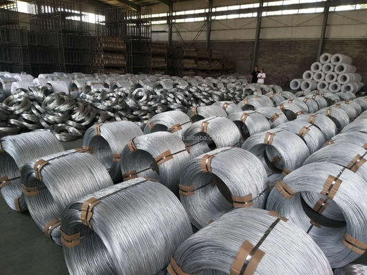 SAE1006 SAE1008 SAE1010 Carbon Gi Wire for Making Nails Galvanized Iron Wire Tolerance ±1% Processing Service Decoiling
