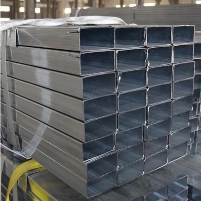 Reasonable 40x60 3x4 100x50 Galvanized Rectangular Steel Pipe with Yes Skin Pass and Hot Rolled Based Technique