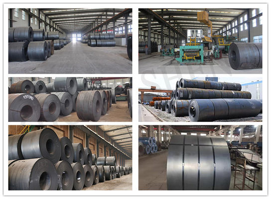 Q195 Q215 Q235 Q255 Q275 Q355 Ss400 Skin Pass Carbon Coil Slit Hrc Hot Rolled Carbon Steel Coil with Container Plate