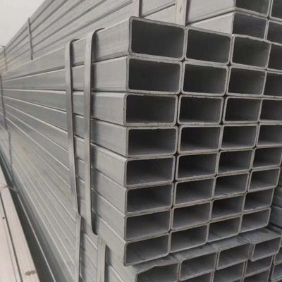 FOB CIF EXW CFR Term 50x50 60X80Mmm Galvanized Rectangular Tube and Square Pipe with Square Section Shape