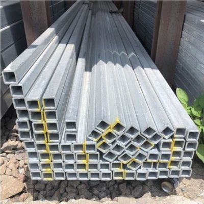 FOB CIF EXW CFR Term 50x50 60X80Mmm Galvanized Rectangular Tube and Square Pipe with Square Section Shape