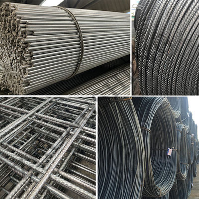 Steel Rebar ASTM A615 Grade 60 Ss400 S355 Hrb335 Hrb400 Hrb500 Hot Rolled Iron Deformed Bar Rod for Building Construction