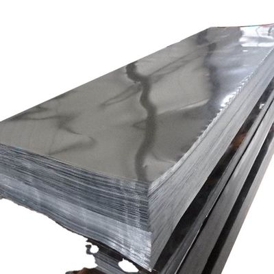 Slightly Oiled Galvanized Steel Sheet 0.12-5.0mm Hot Dipped Zinc Coated Plain Flat Finish GI Sheet for SNI Certification