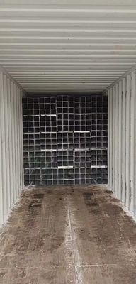 Square Hollow Section Hot Rolled Carbon Steel Tube Weld Galvanized Rectangular Steel Pipe with Construction Service
