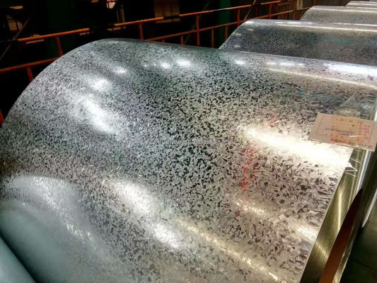 Minimum Spangle 0.6mm Steel Coil Z275 Hot-dipped Galvanized Steel Coil Gi Sheet for Roofing Sheet Regular Spangle
