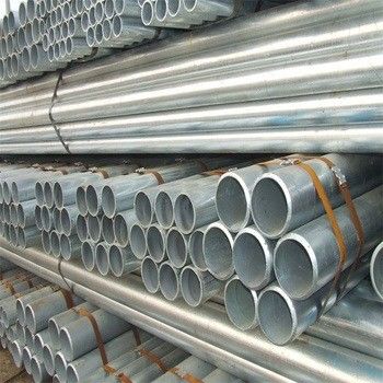 Non-Alloy Galvanized Iron Scaffolding Pipes for Ship 200mm Diameter and Sgp 12 Round Section Shape
