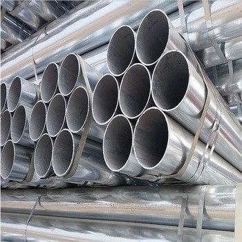 Q195 Q235 Hot Dip 6.35 Galvanized Steel Scaffolding Pipe Gi Tube 38mm Cold Galvanized Perforated Pipe/Tube for Solutions