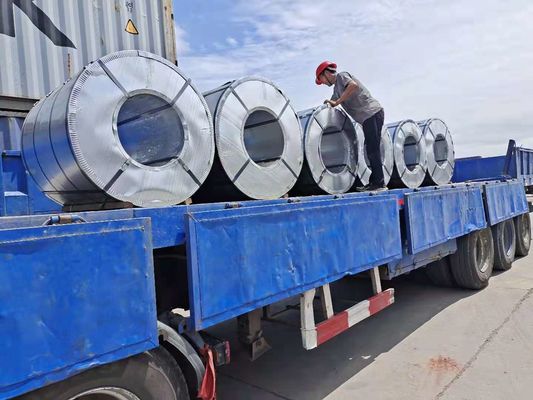 Light Galvanized Steel Coils with Custom Made Chemical Composition in Light Weight