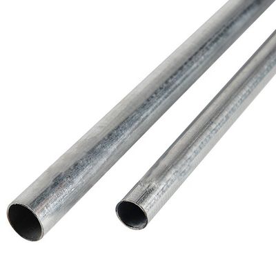Brother BS 40mm Diameter Hot Galvanized Round Steel Pipes CRC Structural Pipes 6m Length ERW Hot Rolled Technology