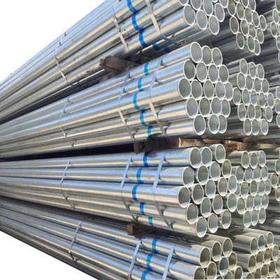 PVOC Certified 0.6-10mm Galvanized Steel Pipe for Scaffolding and Greenhouse 114mm Diameter 16 Gauge 32mm Thickness