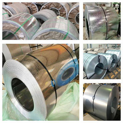 Coil Weight 3-8 Tons Hardness Mid Hard 22 Gauge Big Flower CGCC Hot-Dip Galvanized Steel Coil