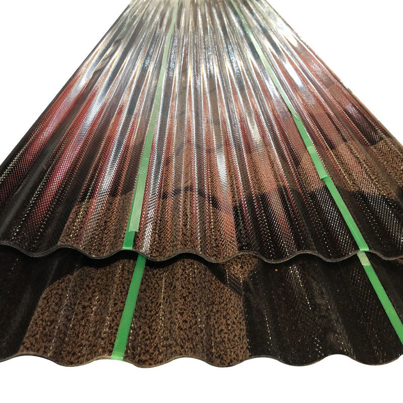 Z30 Z40 Z50 Color Coated Corrugated Steel PPGI PPGL Roofing Sheets with SGCH Certificate and Reasonable