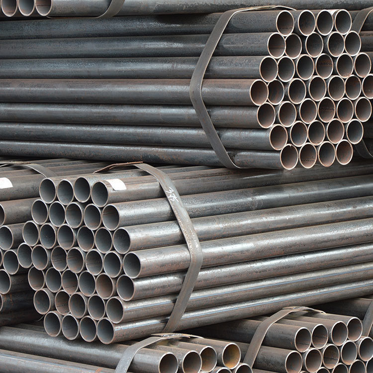 Square Rectangular Round ASTM A53 A36 1/2-12 inch Carbon Steel Pipe Black Welded Steel Pipe with and 2.0-6.0mm Thickness