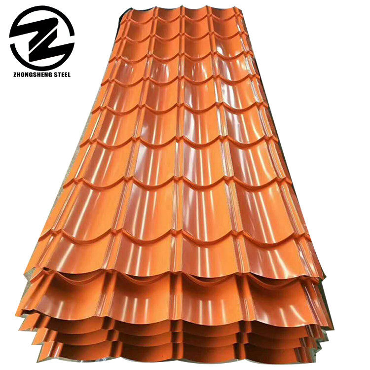 Galvanized Coated PPGI Corrugated Roof Sheet Customized for Roofing Solutions and Applications DX51D DX52D DX53D z40
