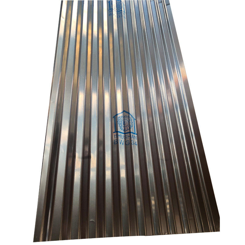 Welding Processed 14 Gauge Corrugated Galvanized Roofing Sheet 0.5mm GI Corrugated Board with Zero Minimum Spangle